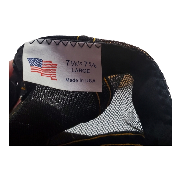 Vintage Cap Hat Jones Trucking Snapback Trucker Mesh Scrambled Eggs 90s y2k - Picture 6 of 8